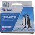 G+G Compatible Epson T0343 Magenta T034340 Inkjet