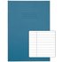 Rhino A4 Exercise Book 80 Page Ruled F8M Light Blue (Pack 50) - VEX668