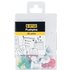 Bi-Office Push Pins Assorted Colours (Pack of 25) PI0523