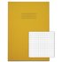 Rhino Exercise Book 80 Page S7 A4 Yellow (Pack of 50) VEX668-1175-6