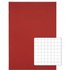Rhino A4 Plus Exercise Book Red S10 Squared 80 Page (Pack 50) VDU080-3