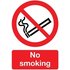 Safety Sign No Smoking A5 Self-Adhesive