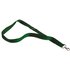 Announce Textile Badge Necklace Green (10 Pack)