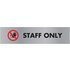 Acrylic Sign StaOnly Aluminium 190x45mm
