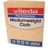 Vileda Medium Weight Cloth Yellow (10 Pack)