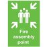 Safety Sign Fire Assembly Point A2 PVC