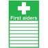 Safety Sign First Aiders 300x200mm PVC