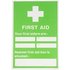 First Aiders Nearest First Aid Box Sign