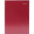 5 Star Desk Diary Day Per Page Appointment A4 Burgundy 2026 KFA41ABG26