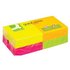 Q-Connect Quick Notes 76 x 76mm Neon (Pack of 12) Ref KF10508