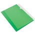 Q-Connect Cut FlushFolder A4 Green (Pack of 100) Ref KF01488