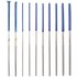 Blue Spot Tools Blue Spot 12-Piece Flexible Round Diamond Files