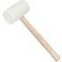 Blue Spot Tools BlueSpot White Rubber Mallet With Wooden Handle 16oz (0.45kg)