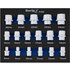 Blue Spot Tools 17 Piece 3/8" Metric Socket Set (8 - 24mm) in EVA Foam Module