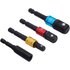 Blue Spot Tools Blue Spot 4 piece Colour Coded Impact Socket Adaptors (1/4"-3/8"-1/2") & Bit Holder