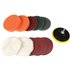 Machine Mart 12 Piece 115mm Buffing and Sanding Kit
