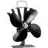 Clarke Clarke CSF4 4 Blade Heat Powered Stove Fan