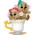 Funko Pop! Jaq & Gus Gus (75th Anniversary)