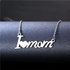 I Love Mama Letter Necklace for Mom New Fashion Stainless Steel Choker Necklace for Women Jewelry Mother’s Day Gift
