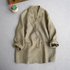 Italian High-End Minimalist Cotton Linen Long Sleeved Jacket For Women’s Spring And Autumn Fashion, Age Reducing Casual