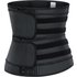Sweating detachable double waistband 9-bone latex belly belt shaping body reinforcement zipper belly corset