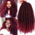 Marley Twist Braiding Hair 18 Inch Marley Twist Hair Twist Hair Afro Kinky Curly Crochet Hair Synthetic Marley Hair Extensions