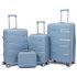 PP Zipper Suitcase Luggage Travel Trolley Case Set Color Explosion-Proof Fabric Factory