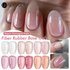 UR SUGAR New Colorful Fiber Rubber Base Coat – Ice Transparent Nail Repair & Construction Gel For Strengthening