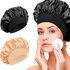 Wide-brimmed High-elasticity Headscarf, Beauty Hat, Bath Hat, Hair Care Hat, Women’s Care Color Hat, Nightcap