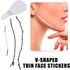 Hislaves 120Pcs Instant Face Lift Tapes Waterproof Ultra-thin Lift Sagging Skin Face Stickers for Firm Youthful Look