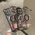 Luxury Plating Transparent Magnetic Phone Case For IPhone 16 15 14 13 Pro Max Plus For IPhoneShockproof TPU Camera Protect Cover