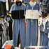 Women’s Contrast Trim Denim Two-Piece Set – Stand Collar Top & Wide Leg Pants, Summer Sporty Chic Outfit