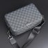 Fashionable men’s checkered shoulder bag, street trendy small shoulder bag, small square bag, men’s bag, men’s crossbody bag