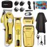 men’s professional hair salon clipper LCD digital display hair clipper set rechargeable hair clippers