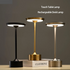 Cordless Wireless Table Lamp Touch Sensor Rechargeable Desktop Night Light LED Reading Lamp for Restaurant Hotel Bar Bedroom Decor Light