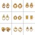 Internet Celebrity Circle Hollow Tube Series Hot-Selling Earrings For Women Same Style As Big Sister