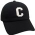 Light luxury leisure trend women’s letters tide autumn and winter cool show face small soft top blue baseball cap