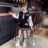 Girls‘ Spring and Autumn Sports Set 2023 New Korean version internet celebrity baseball jacket pleated skirt children’s