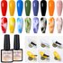 Arte Clavo Blossom Gel Nail Art Transparent Blossom Nail Polish Blooming Smook Effect Flower Gel Polish Soak off Nail Glue Gel
