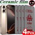 4Pcs Privacy Ceramic 12 11 Pro Max 13 Mini Screen Protector For Iphone 16 15 14 8 7 Plus XS XR Film