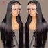 Straight Lace Front Wigs Human Hair Pre Plucked 13×4 Lace Frontal Wigs Human Hair with Baby Hair 180% Density Human Hair Wigs for Women Natural Color