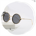 KAPELUS  sunglasses  Woman Round Sunglasses Fashion Colorful Sunglasses Men’s and women’s fashion sunglasses Outdoor