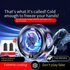 Magnetic Phone Cooler – Semiconductor Cooling Pad With 25dB Quiet Fan & RGB Light (Black)