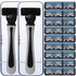 Shaving & Hair Removal New 6 Layer Razor Blades Men’s Manual Razor Old Style Razor Blades Razor