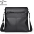 Men’s Bags New Men’s Leather Shoulder Bag Simple First Layer Cowhide Messenger Bag Business Travel Messenger Shoulder Backpack