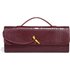 Hand Held Evening Bag For Women Stone Pattern Baguette Bag, Retro Niche Shoulder Messenger Bag
