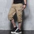Summer Multi Pocket Workwear, Men’s 7-Inch Plus Size Casual Loose Sports Shorts, Cotton