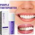 Jaysuing Purple Tooth Cleanses Stains Oral Odors, Caring for Gingival Whitening and Brightening Toothpaste