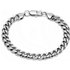 Hip Hop Minimalist 9mm Wide Six-Sided Polished Bracelet Men’s Titanium Steel Trendy Domineering Fashion Jewelry