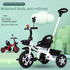 Toy Children’s Tricycle 1-3-2-6 Years Old Large Baby Walking Baby Stroller Pedal Bicycle Kindergarten Stroller